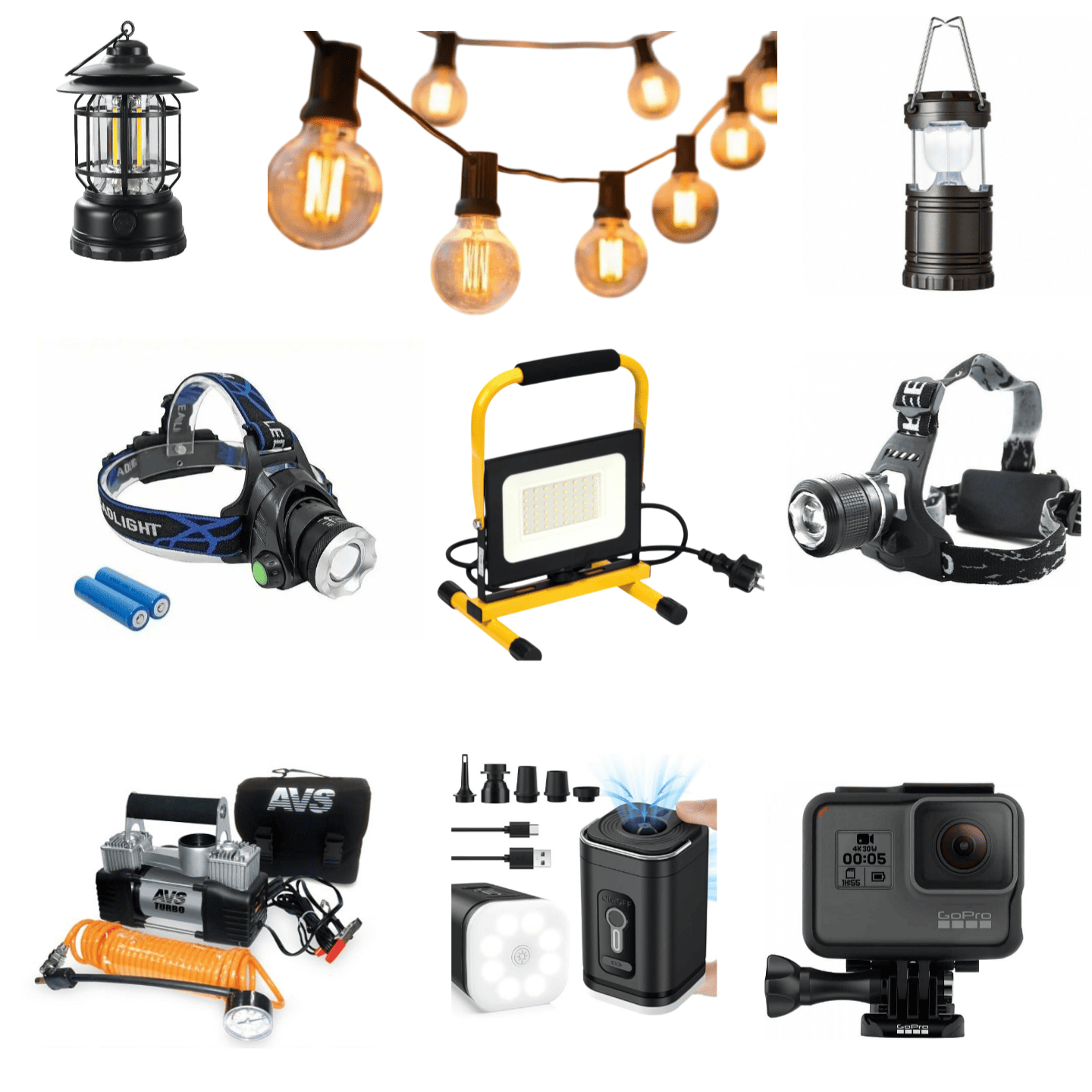 Камеры, фoнари, насос, прожектора, свет, изображение 9